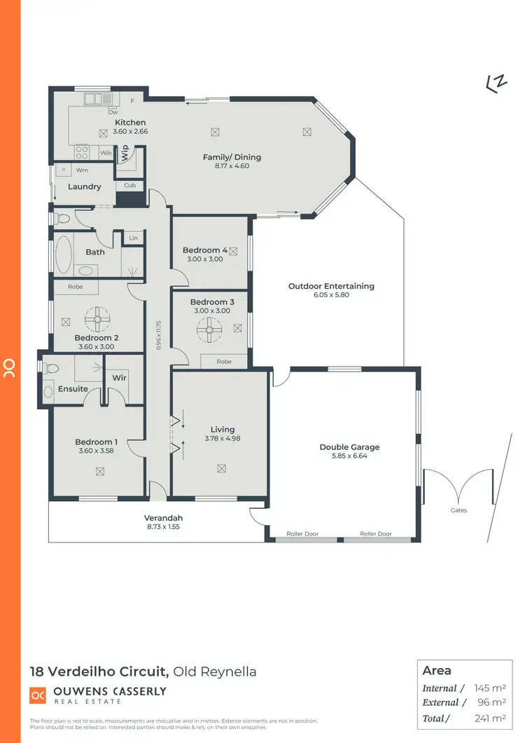 Floorplan of Homely house listing, 18 Verdeilho Circuit, Old Reynella SA 5161