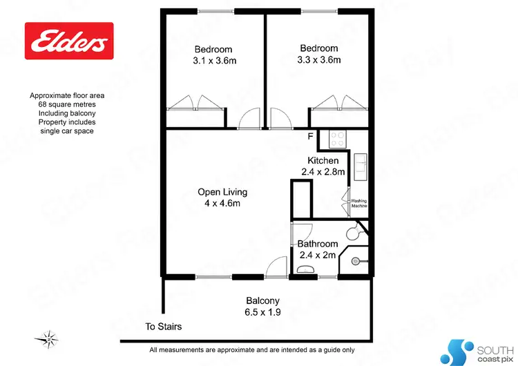 Floorplan of Homely unit listing, 9/384-388 Beach Road, Batehaven NSW 2536