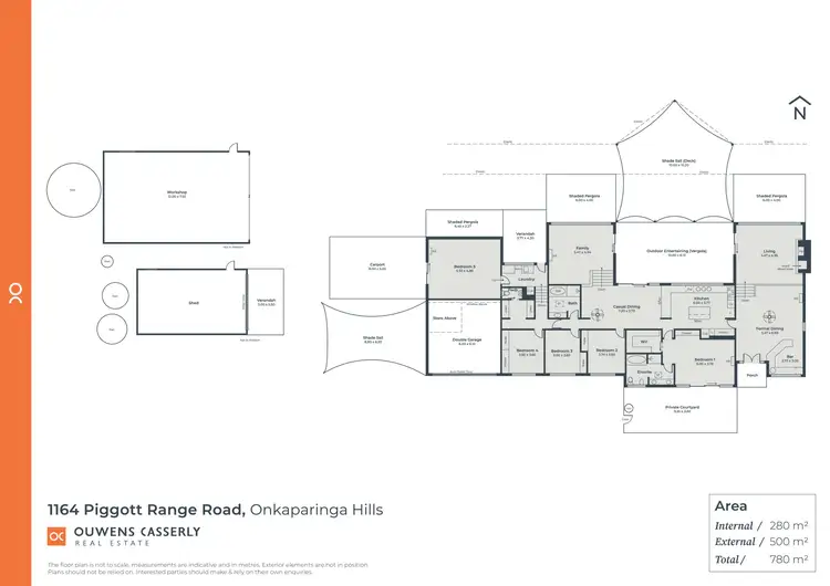 Floorplan of Homely house listing, 1164 Piggott Range Road, Onkaparinga Hills SA 5163