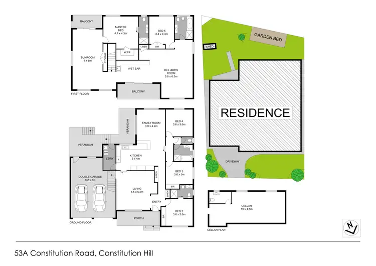 Floorplan of Homely house listing, 53A Constitution Road, Constitution Hill NSW 2145