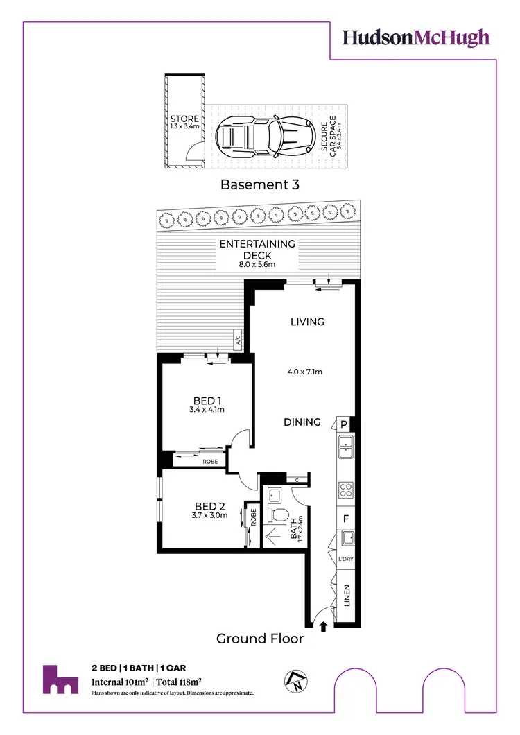 Floorplan of Homely unit listing, G04/1 Markham Place, Ashfield NSW 2131