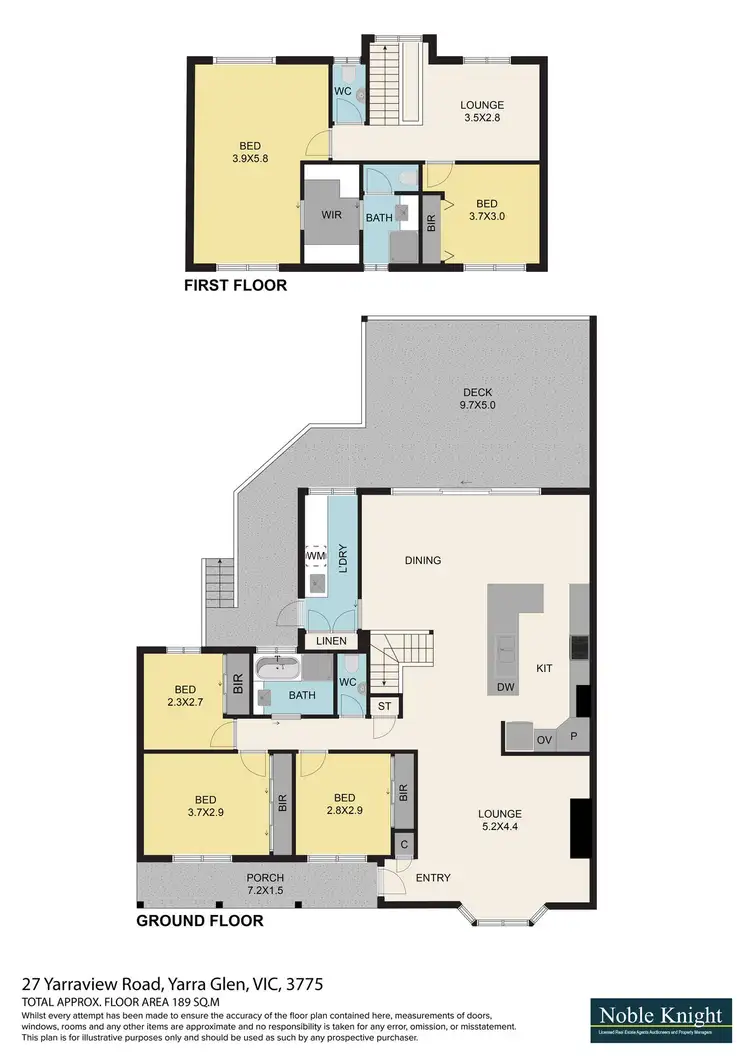 Floorplan of Homely house listing, 27 Yarraview Road, Yarra Glen VIC 3775
