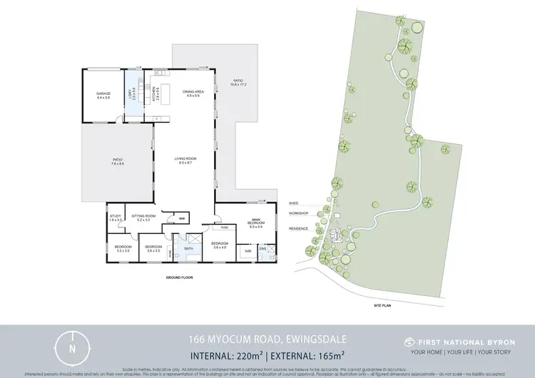 Floorplan of Homely house listing, 166 Myocum Road, Ewingsdale NSW 2481