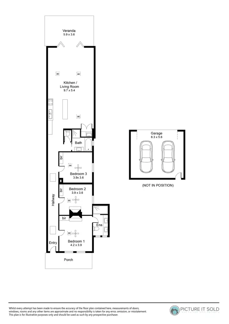 Floorplan of Homely house listing, 11 Jetty Street, Grange SA 5022