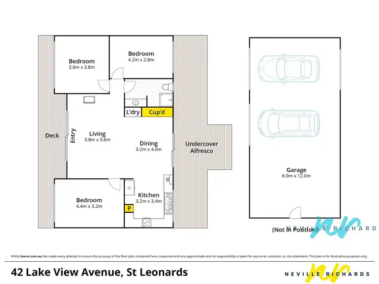 Floorplan of Homely house listing, 42 Lake View Crescent, St Leonards VIC 3223