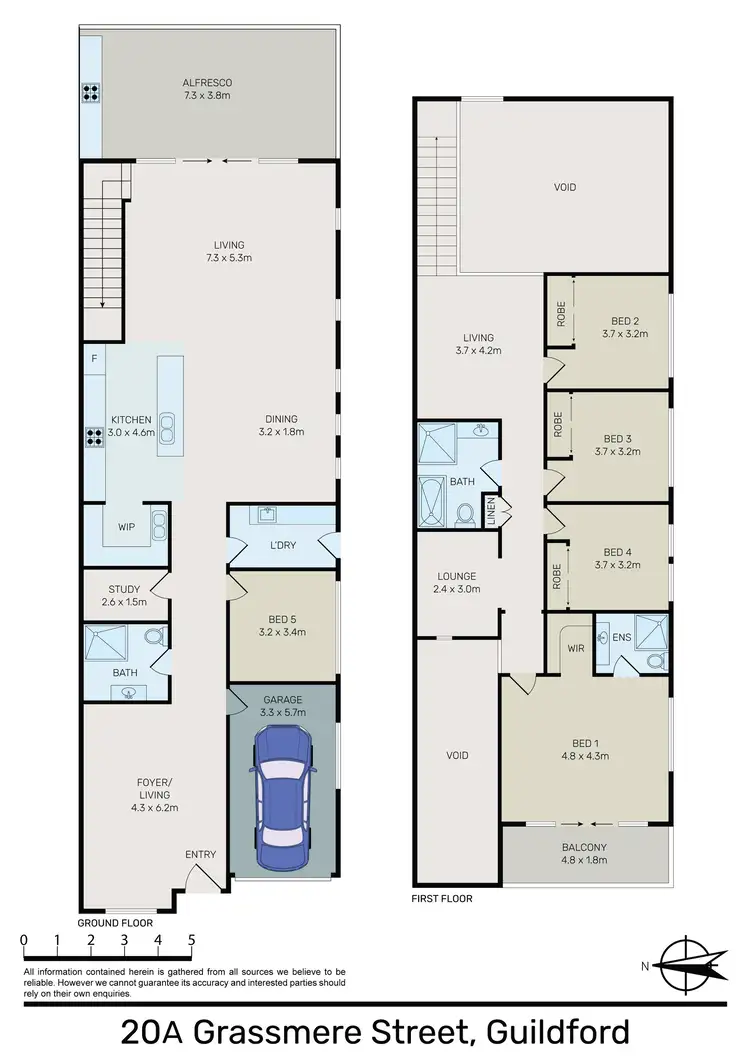 Floorplan of Homely land listing, 20A Grassmere Street, Guildford NSW 2161