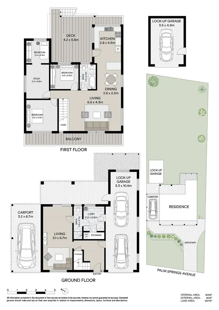 Floorplan of Homely house listing, 7 Palm Springs Avenue, Glenning Valley NSW 2261