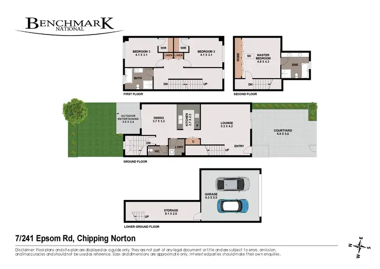 Floorplan of Homely townhouse listing, 7/241 - 243 Epsom Road, Chipping Norton NSW 2170