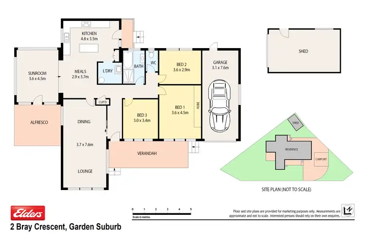 Floorplan of Homely house listing, 2 Bray Crescent, Garden Suburb NSW 2289