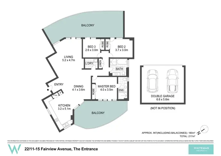 Floorplan of Homely unit listing, 22/11-15 Fairview Avenue, The Entrance NSW 2261