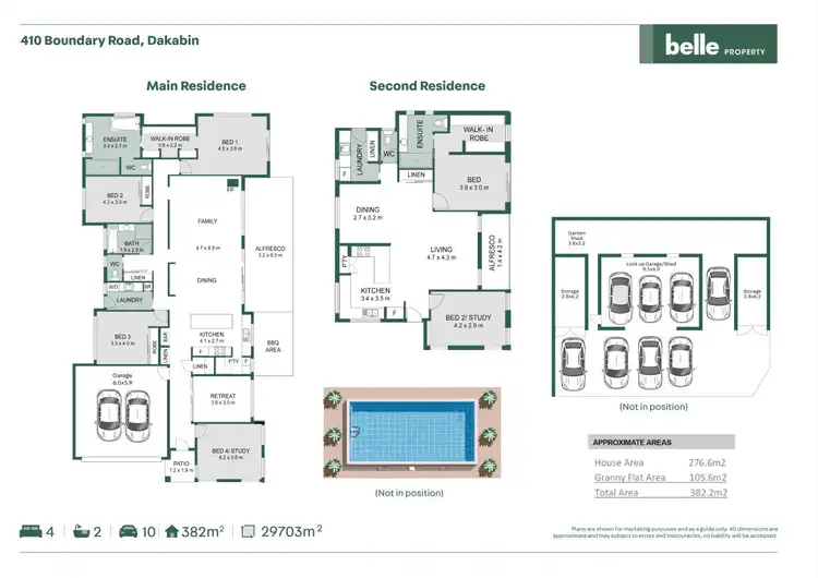 Floorplan of Homely rural property listing, 410 Boundary Road, Dakabin QLD 4503