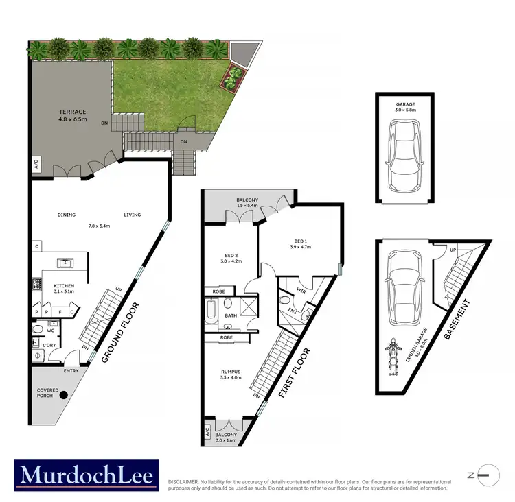 Floorplan of Homely townhouse listing, 8/10-12 Campbell Street, Northmead NSW 2152