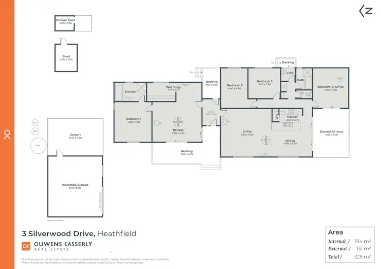 Floorplan of Homely house listing, 3 Silverwood Drive, Heathfield SA 5153