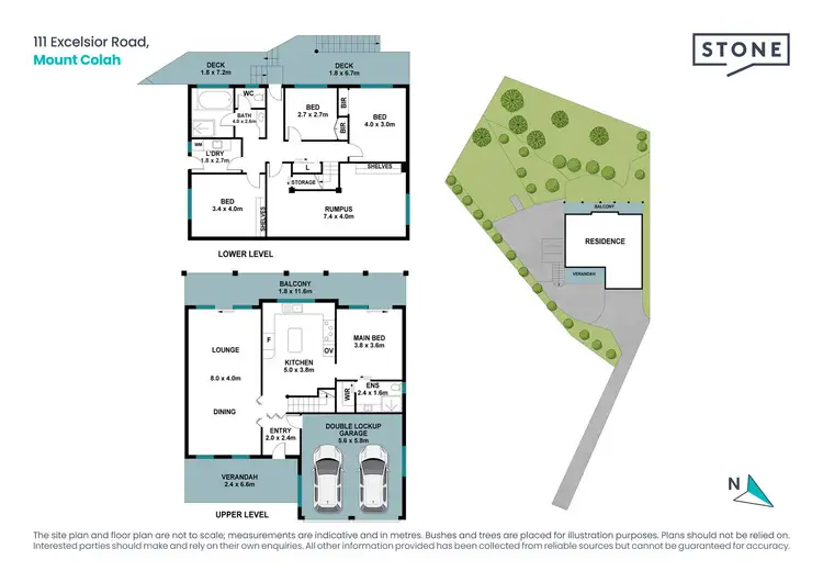 Floorplan of Homely house listing, 111 Excelsior Road, Mount Colah NSW 2079
