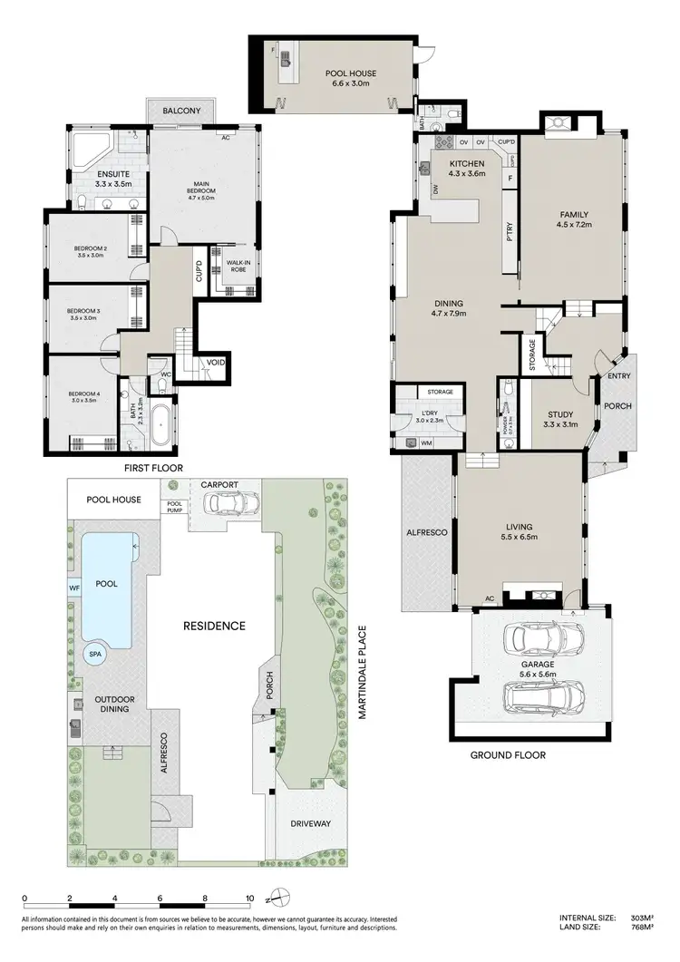 Floorplan of Homely house listing, 6 Martindale Place, Templestowe VIC 3106