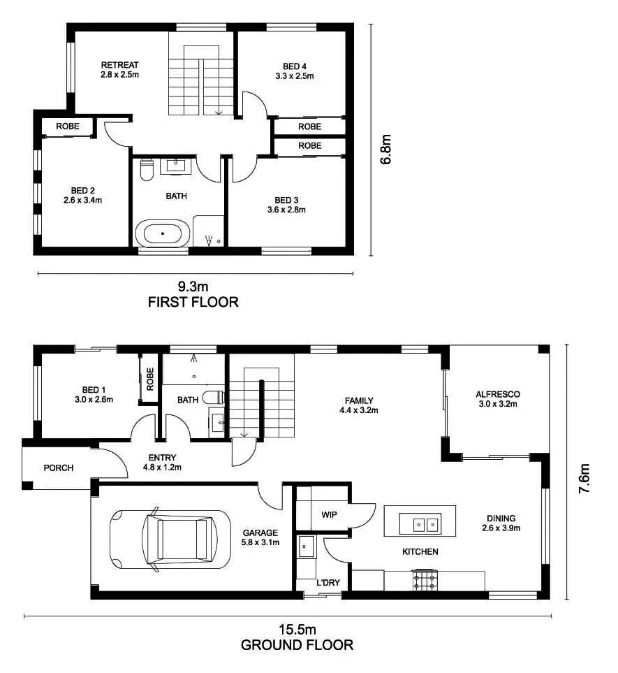 Floorplan of Homely house listing, Address available on request
