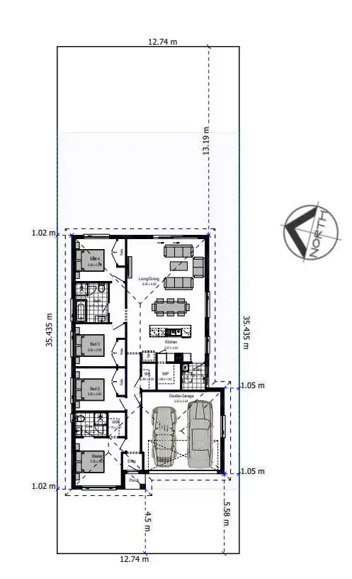 Floorplan of Homely house listing, Address available on request