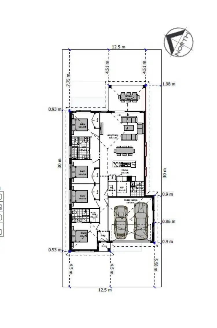 Floorplan of Homely house listing, Address available on request