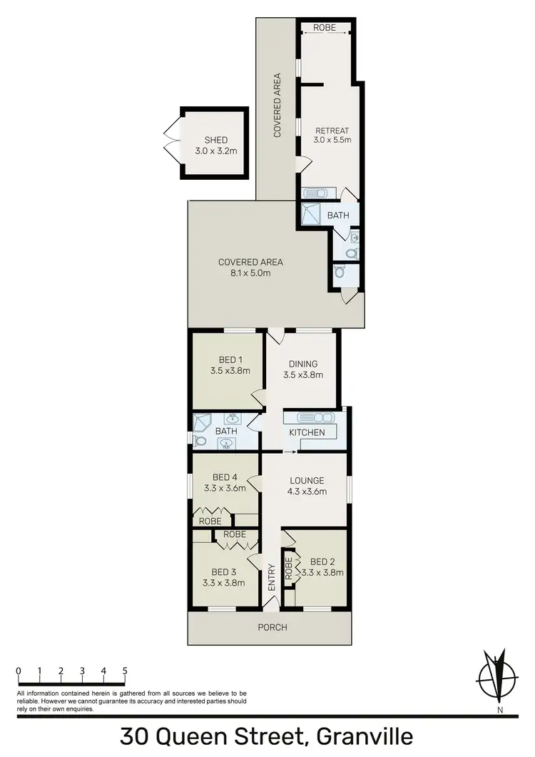 Floorplan of Homely house listing, 30 Queen Street, Granville NSW 2142