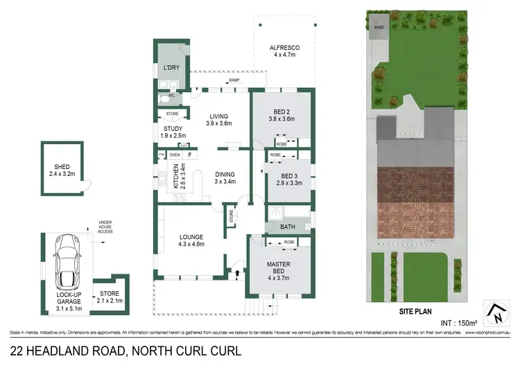 Floorplan of Homely house listing, 22 Headland Road, North Curl Curl NSW 2099
