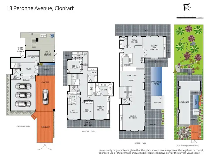 Floorplan of Homely house listing, 18 Peronne Avenue, Clontarf NSW 2093