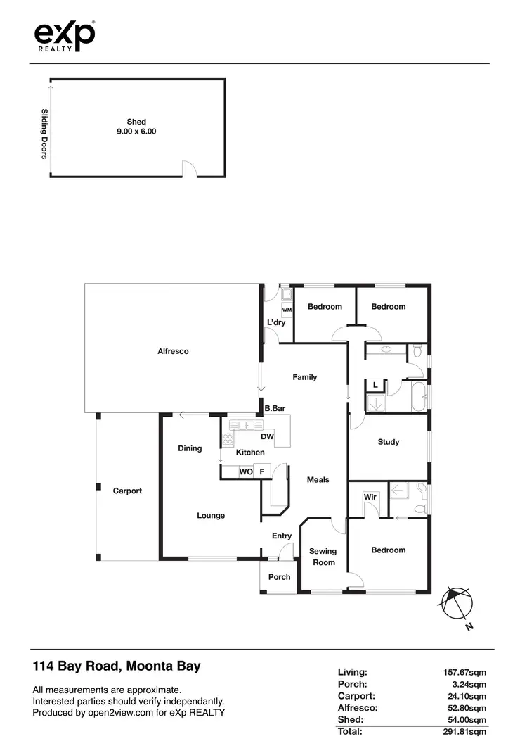 Floorplan of Homely house listing, 114 Bay Road, Moonta Bay SA 5558