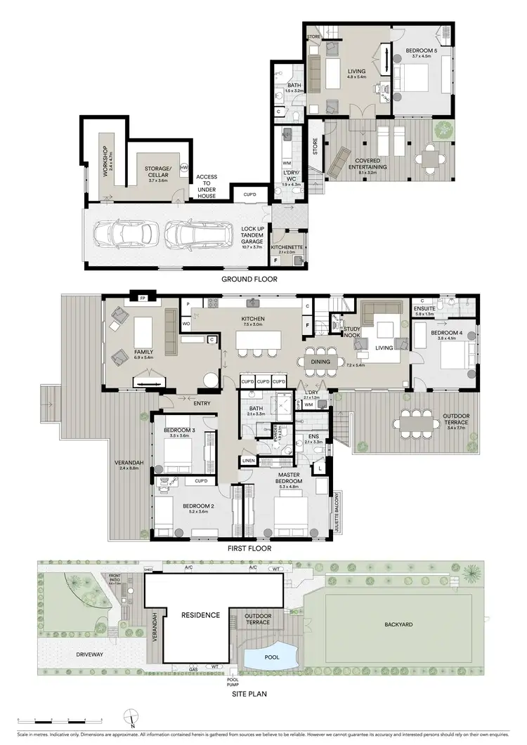 Floorplan of Homely house listing, 4 McRae Place, Turramurra NSW 2074