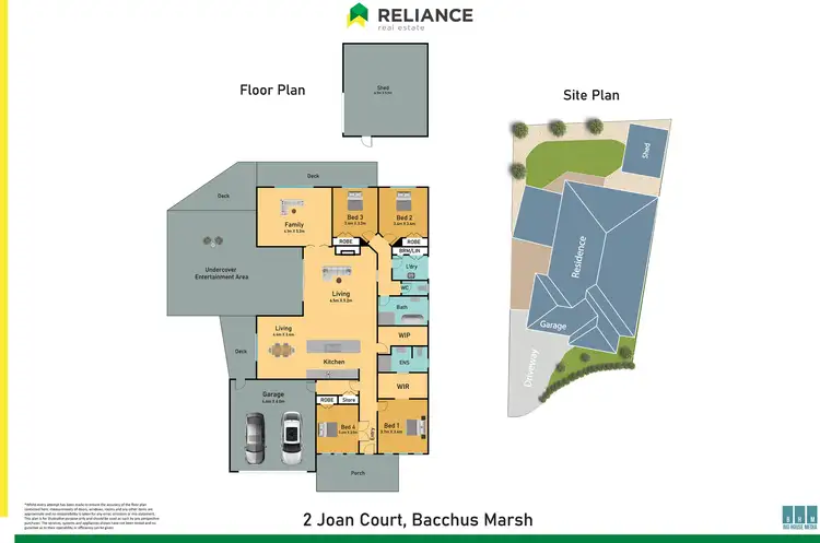 Floorplan of Homely house listing, 2 Joan Court, Bacchus Marsh VIC 3340
