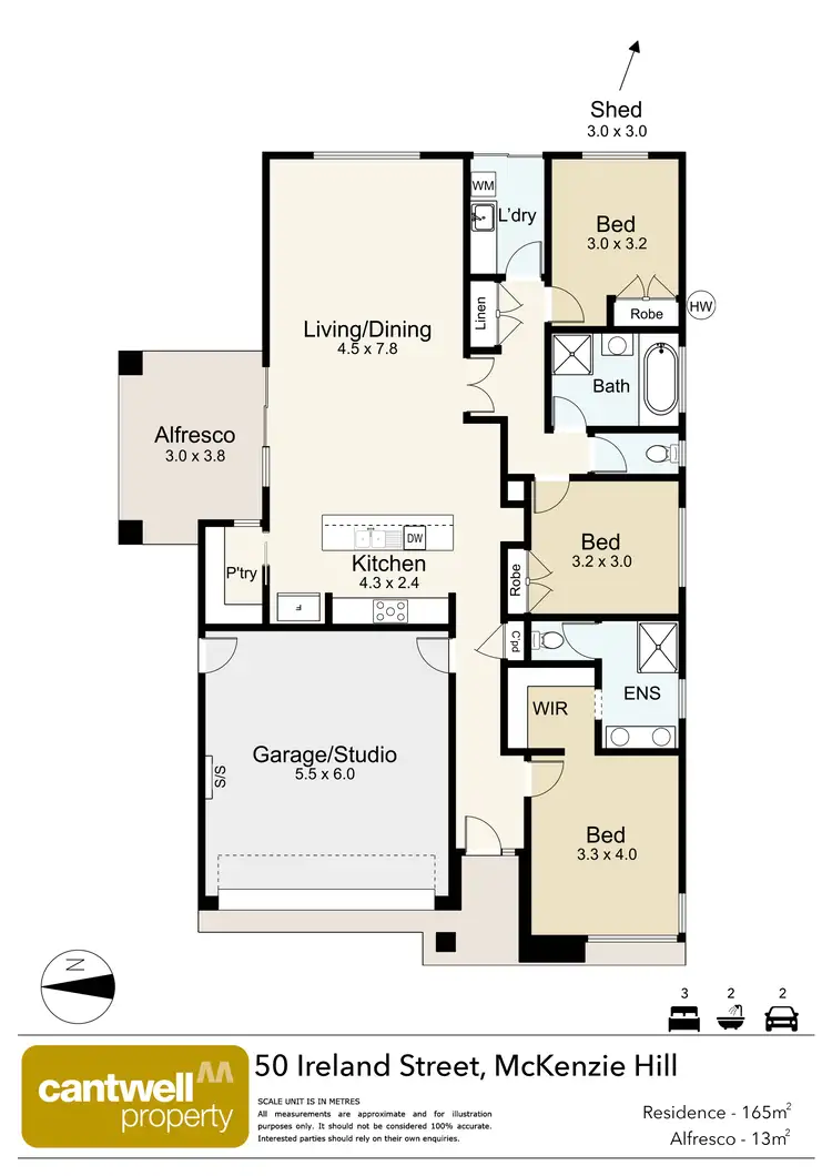 Floorplan of Homely house listing, 50 Ireland Street, Mckenzie Hill VIC 3451