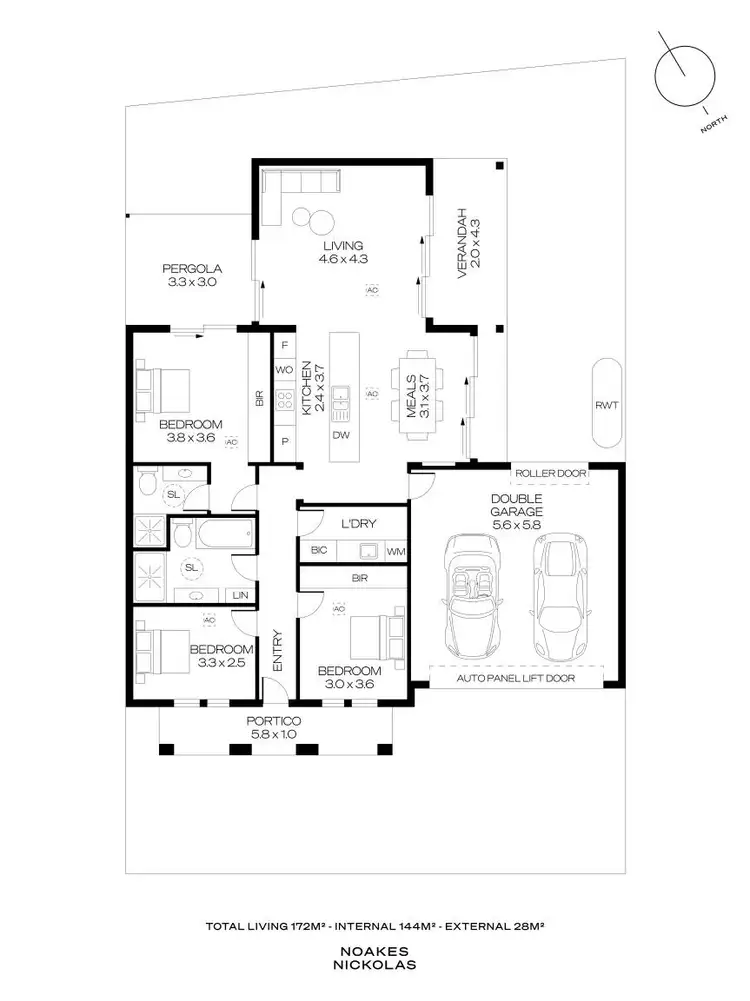 Floorplan of Homely house listing, 66 Rotorua Avenue, Park Holme SA 5043