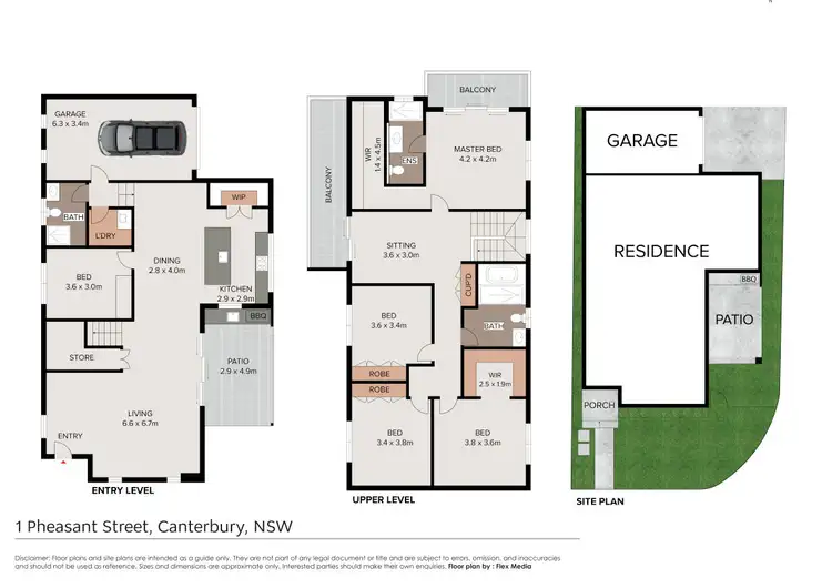 Floorplan of Homely house listing, 1 Pheasant Street, Canterbury NSW 2193