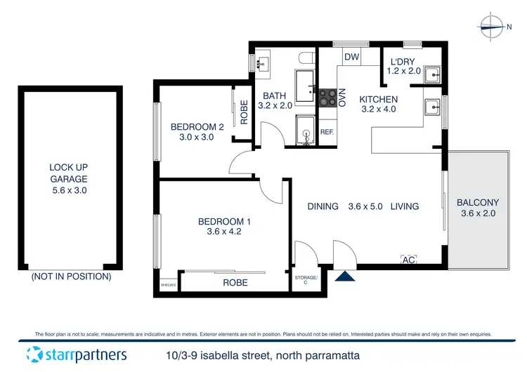 Floorplan of Homely apartment listing, 10/3-9 Isabella Street, North Parramatta NSW 2151