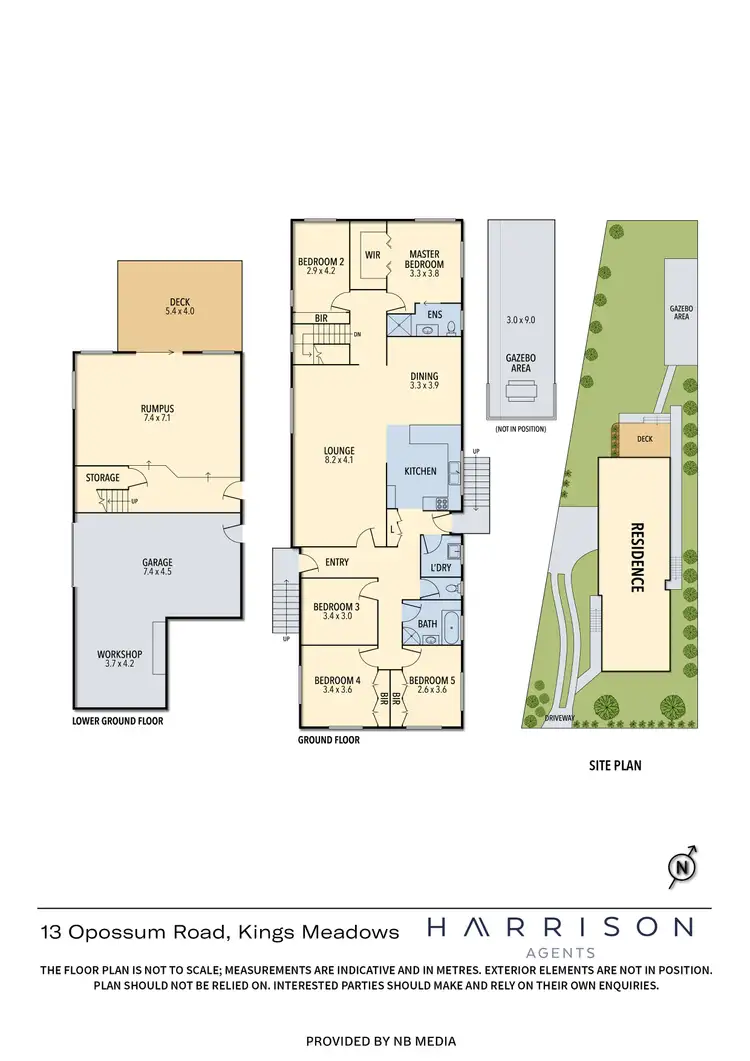 Floorplan of Homely house listing, 13 Opossum Road, Kings Meadows TAS 7249