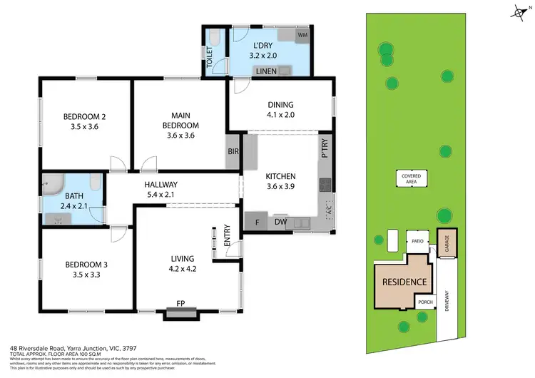 Floorplan of Homely house listing, 48 Riversdale Road, Yarra Junction VIC 3797