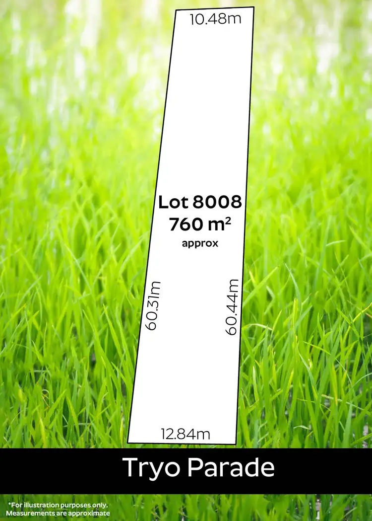 Floorplan of Homely land listing, 28 Tyro Parade, Hindmarsh Island SA 5214