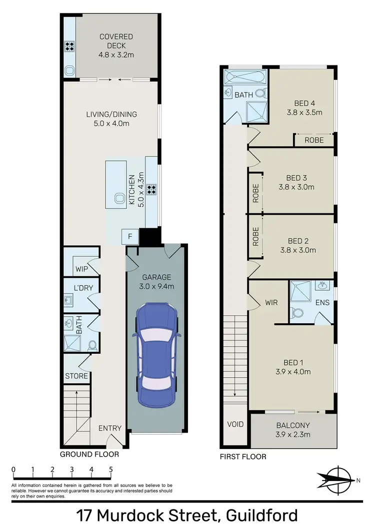 Floorplan of Homely house listing, 17 Murdock Street, Guildford NSW 2161