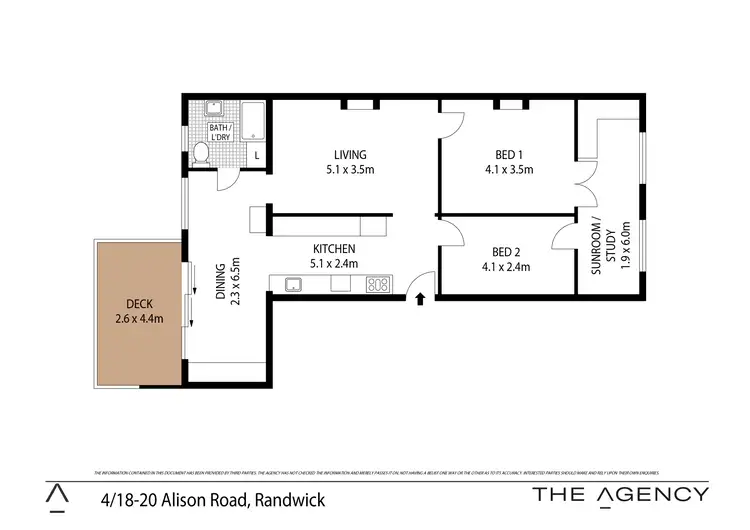 Floorplan of Homely apartment listing, 4/18-20 Alison Road, Randwick NSW 2031
