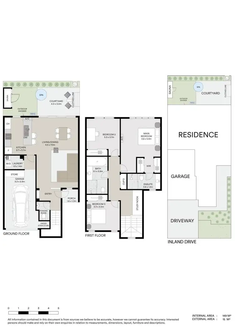 Floorplan of Homely townhouse listing, 143/2 Inland Drive, Tugun QLD 4224