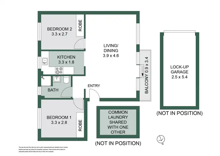 Floorplan of Homely apartment listing, 6/26 Malcolm Street, Narrabeen NSW 2101
