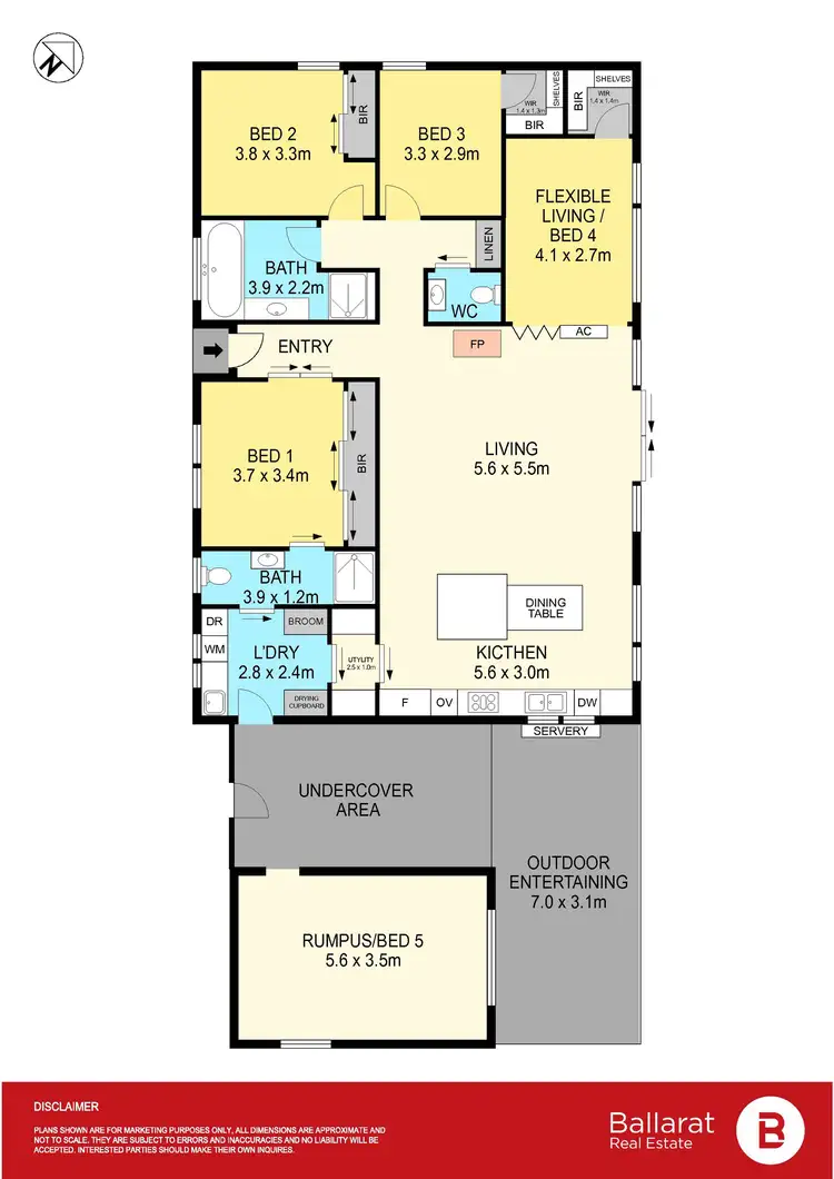 Floorplan of Homely house listing, 52 Gardiner Street, Creswick VIC 3363