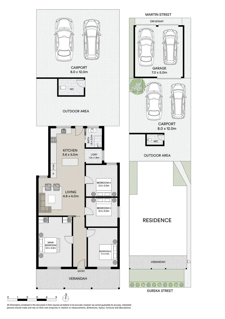 Floorplan of Homely house listing, 117 Eureka Street, Ballarat East VIC 3350