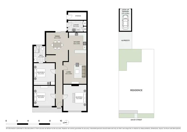 Floorplan of Homely house listing, 8 Davey Street, Ballarat Central VIC 3350