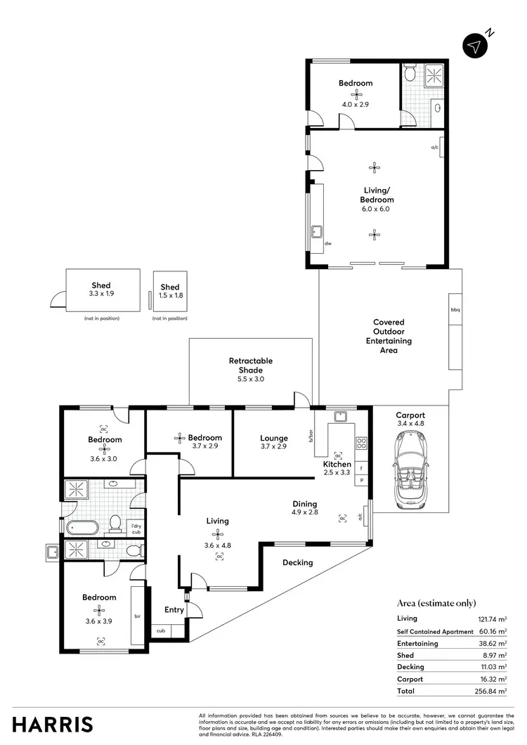 Floorplan of Homely house listing, 271 Shepherds Hill Road, Eden Hills SA 5050