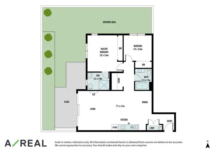 Floorplan of Homely unit listing, 7/6 Lansdowne Road, St Kilda East VIC 3183
