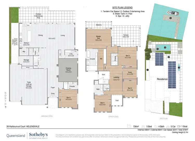 Floorplan of Homely house listing, 26 Harbourvue Court, Helensvale QLD 4212