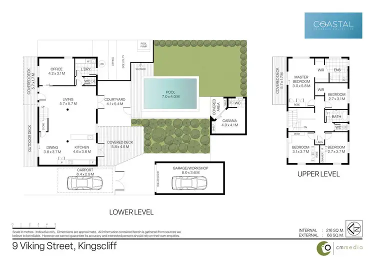 Floorplan of Homely house listing, 9 Viking Street, Kingscliff NSW 2487