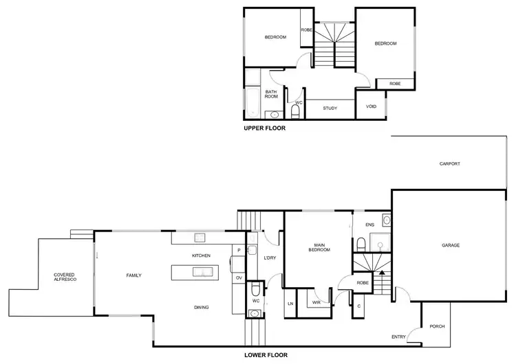 Floorplan of Homely semi-detached listing, 4A Mein Place, Latham ACT 2615