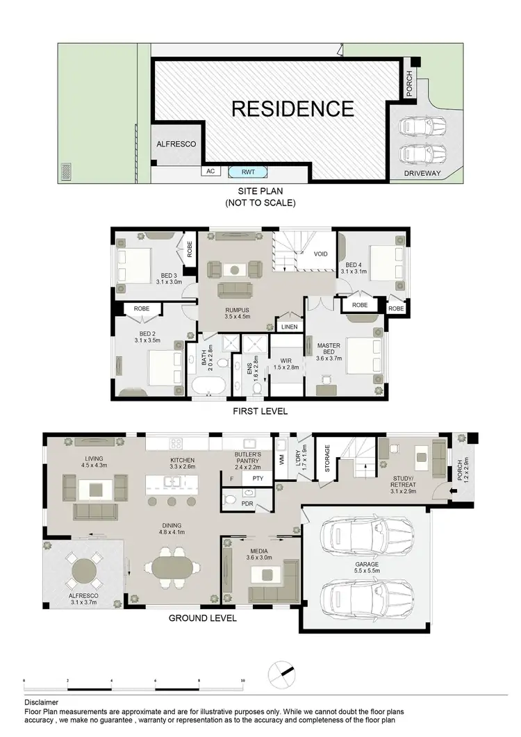 Floorplan of Homely house listing, 133 Turffontein Avenue, Box Hill NSW 2765