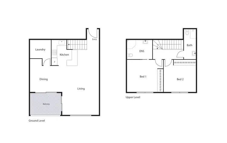 Floorplan of Homely apartment listing, 45/11 Fawkner Street, Braddon ACT 2612