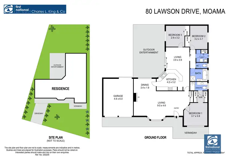 Floorplan of Homely house listing, 80 Lawson Drive, Moama NSW 2731